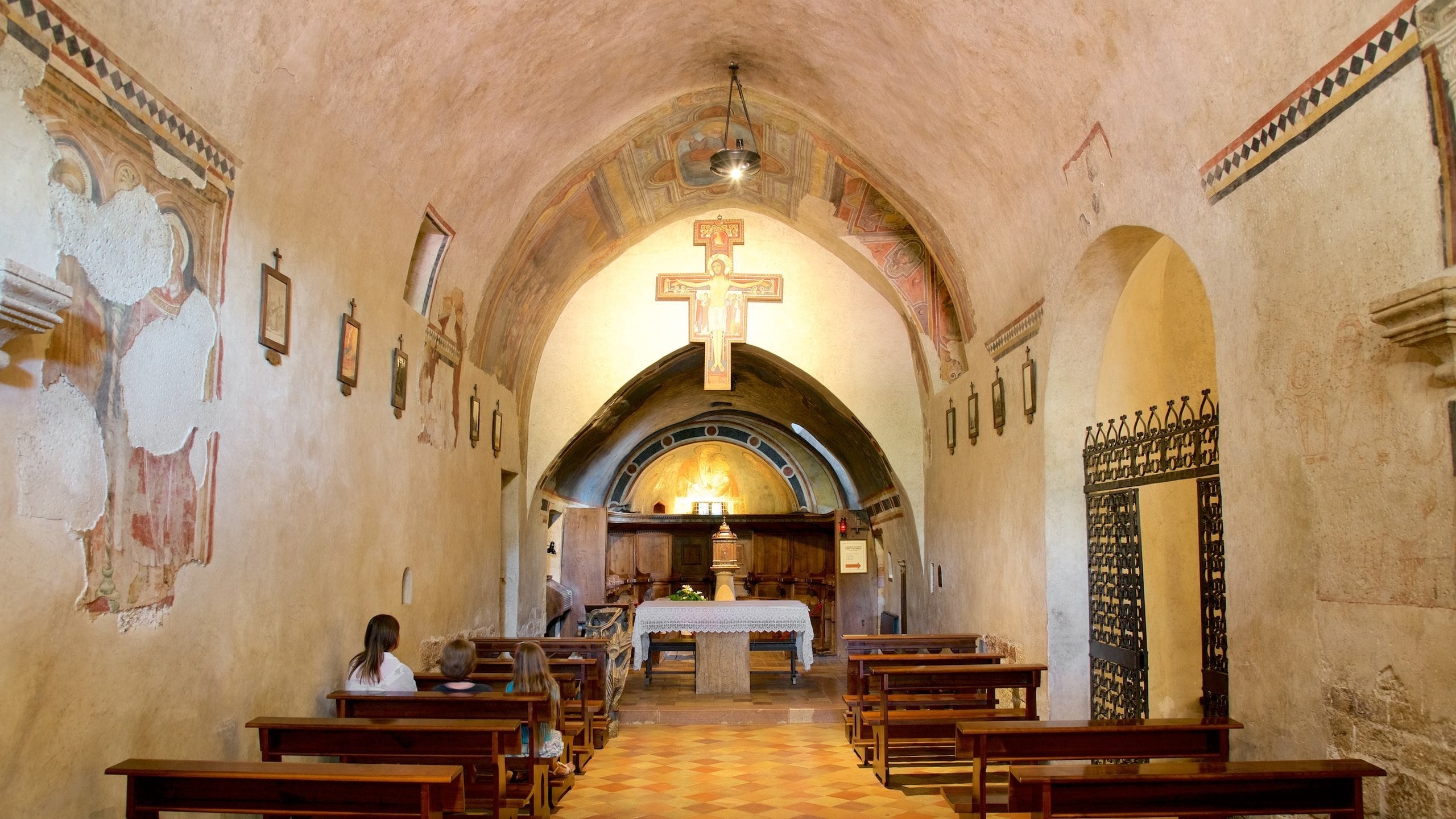 Inside of a church