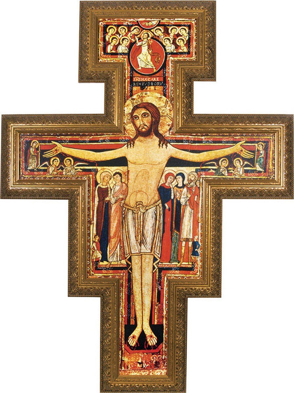 Artwork of Jesus on a crucifix