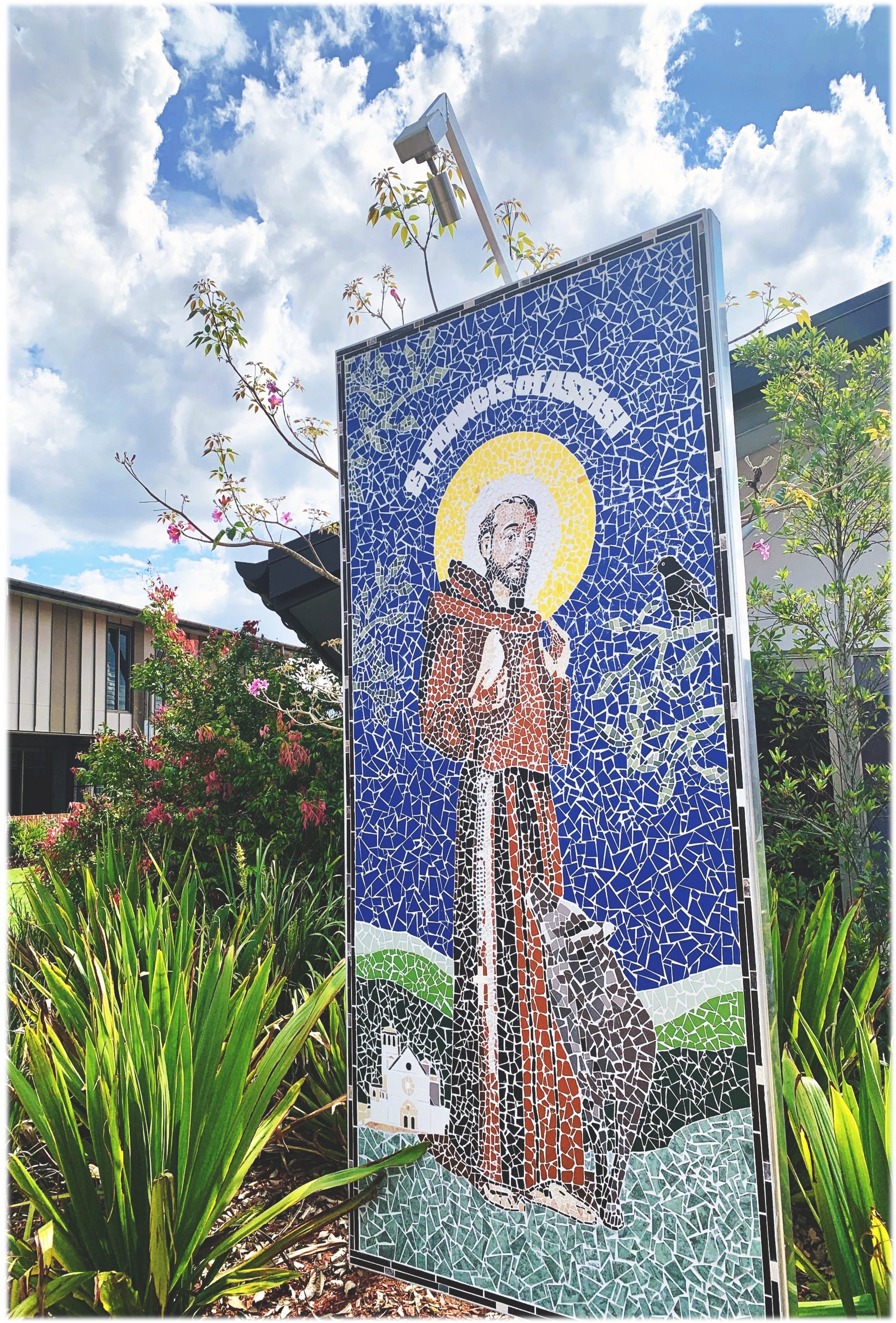 Artwork depicting St Francis of Assisi